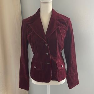 Tommy Hilfiger size medium jacket maroon color